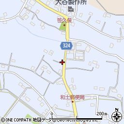 埼玉県さいたま市岩槻区笹久保1038-2周辺の地図
