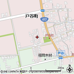 福井県越前市戸谷町76周辺の地図