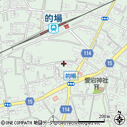 埼玉県川越市的場1266-1周辺の地図