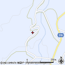 岐阜県郡上市白鳥町阿多岐1275周辺の地図