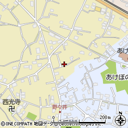 茨城県取手市野々井42-4周辺の地図