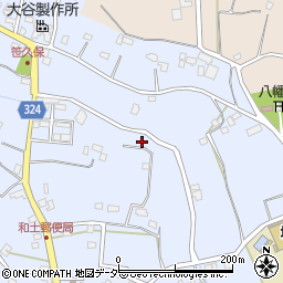 埼玉県さいたま市岩槻区笹久保377-1周辺の地図