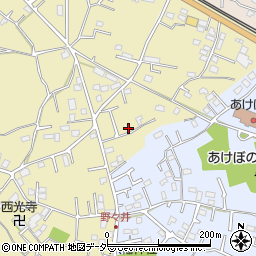 茨城県取手市野々井42周辺の地図