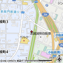 武蔵貨物自動車労働組合事務所周辺の地図