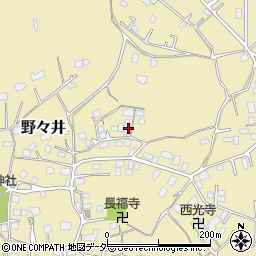 茨城県取手市野々井94周辺の地図