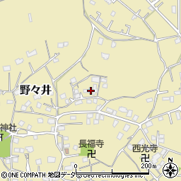 茨城県取手市野々井93周辺の地図