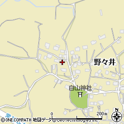 茨城県取手市野々井1368周辺の地図