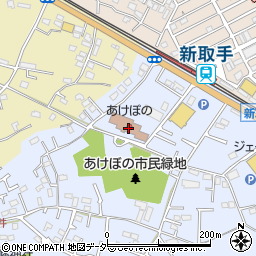 老人福祉センター市立あけぼの周辺の地図