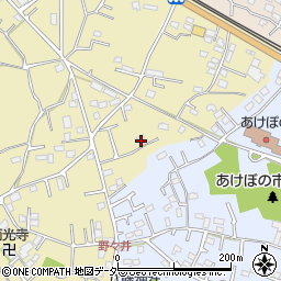 茨城県取手市野々井38-5周辺の地図