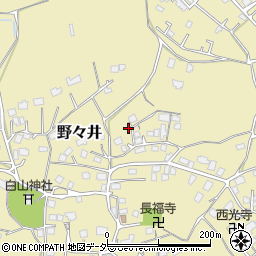 茨城県取手市野々井1237周辺の地図