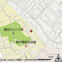 埼玉県さいたま市見沼区南中野1073-6周辺の地図