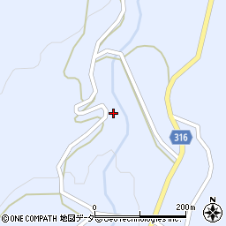 岐阜県郡上市白鳥町阿多岐1304周辺の地図