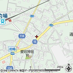 埼玉県川越市的場1337-5周辺の地図