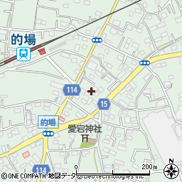 埼玉県川越市的場1333周辺の地図