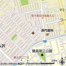埼玉県越谷市大沢1669周辺の地図