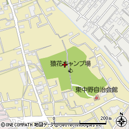 埼玉県さいたま市見沼区南中野974-1周辺の地図