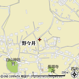 茨城県取手市野々井1245-6周辺の地図