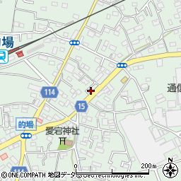 埼玉県川越市的場1337-6周辺の地図