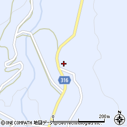 岐阜県郡上市白鳥町阿多岐1584周辺の地図