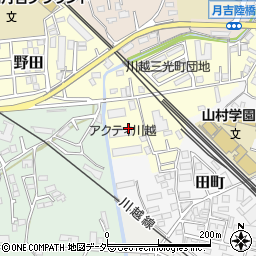 埼玉県川越市三光町38周辺の地図