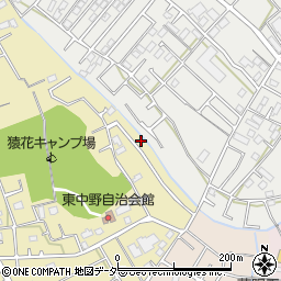 埼玉県さいたま市見沼区南中野1073-10周辺の地図