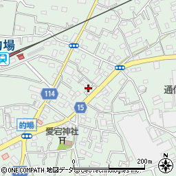 埼玉県川越市的場1337-3周辺の地図