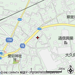 埼玉県川越市的場1350周辺の地図