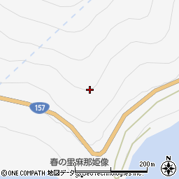 福井県大野市下若生子周辺の地図