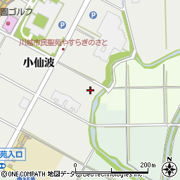 小仙波八反田公園トイレ周辺の地図