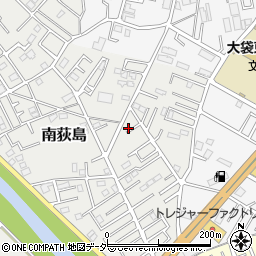 埼玉県越谷市南荻島4156周辺の地図