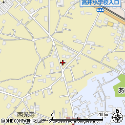 茨城県取手市野々井49周辺の地図