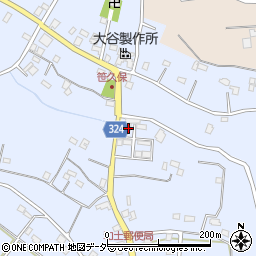 埼玉県さいたま市岩槻区笹久保389周辺の地図