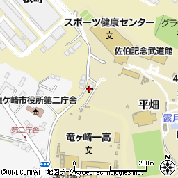 茨城県龍ケ崎市173周辺の地図