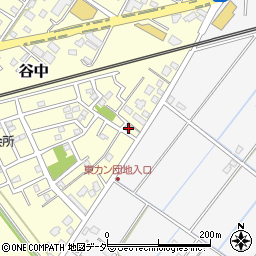 茨城県取手市谷中293周辺の地図
