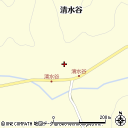 福井県今立郡池田町清水谷41周辺の地図