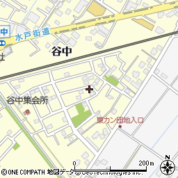 萩原管工事周辺の地図