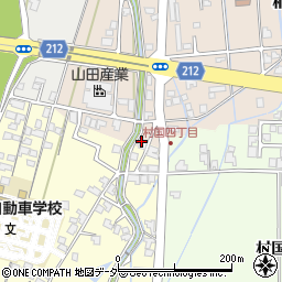 福田クリーニング周辺の地図