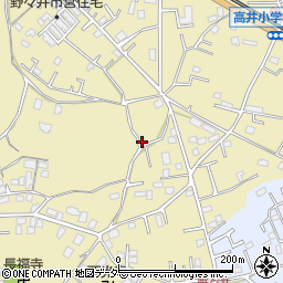 茨城県取手市野々井125-2周辺の地図