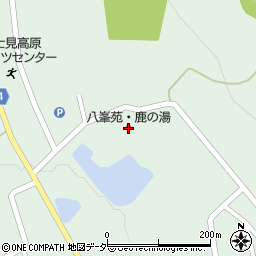 ホテル八峯苑・鹿の湯周辺の地図
