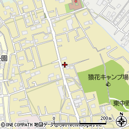 埼玉県さいたま市見沼区南中野1152-10周辺の地図