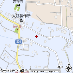 埼玉県さいたま市岩槻区笹久保408-1周辺の地図