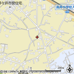 茨城県取手市野々井125-11周辺の地図