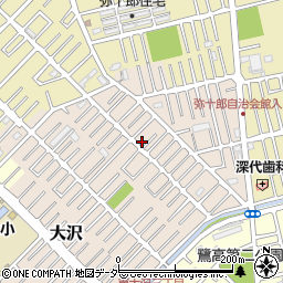 埼玉県越谷市大沢1675周辺の地図