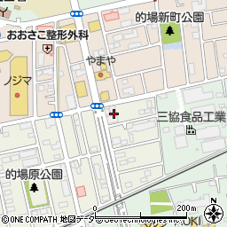 東京靴流通センター川越的場店周辺の地図