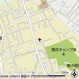 埼玉県さいたま市見沼区南中野1152-5周辺の地図
