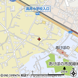 茨城県取手市野々井170-4周辺の地図