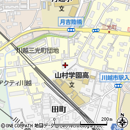 埼玉県川越市三光町32周辺の地図