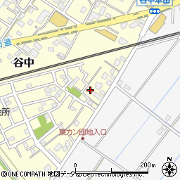 茨城県取手市谷中269周辺の地図