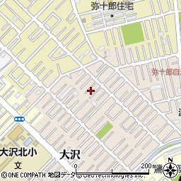 埼玉県越谷市大沢1649-11周辺の地図