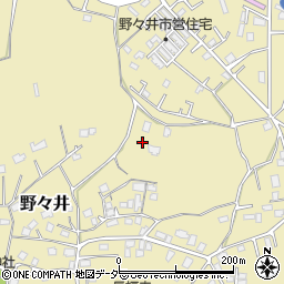 茨城県取手市野々井870周辺の地図